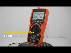 Digitale multimeter met automatisch bereik en echte virtuele waarde