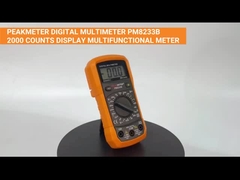 Multifunctionele Digitale Volt Ohm Meter, Handmatige Range Digital Multi Meter