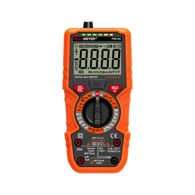 De Weerstand en de Capacitieve weerstandsmeetapparaat 6000 van de hoge Precisie Handbediend Digitale Multimeter Tellingen