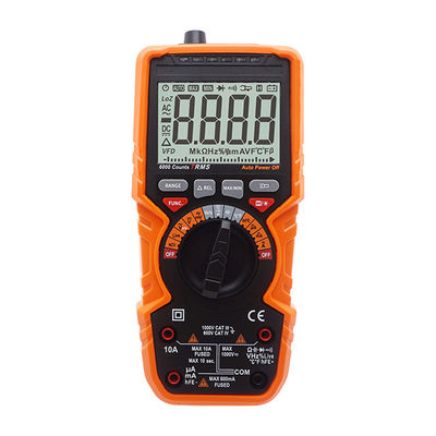 Handmatige en automatische digitale afstandsmeter 1000V Voltmeter AC DC Digitale multimeter MAX En MIN Meting