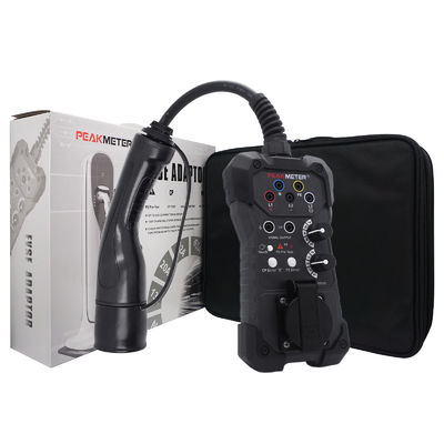 Tot 63A stroomsimulatie Evse tester met verschillende vorm selectie PE CP lekkage tripping test